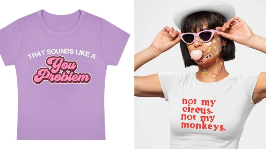 Mixing Vintage Vibes and Baby Tees with cherrykitten