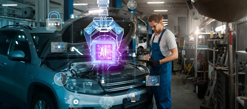 The Future of Vehicle Damage Estimation AI vs. Manual Inspection