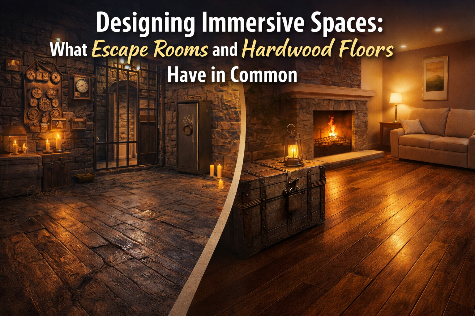Designing Immersive Spaces: What Escape Rooms and Hardwood Floors Have in Common